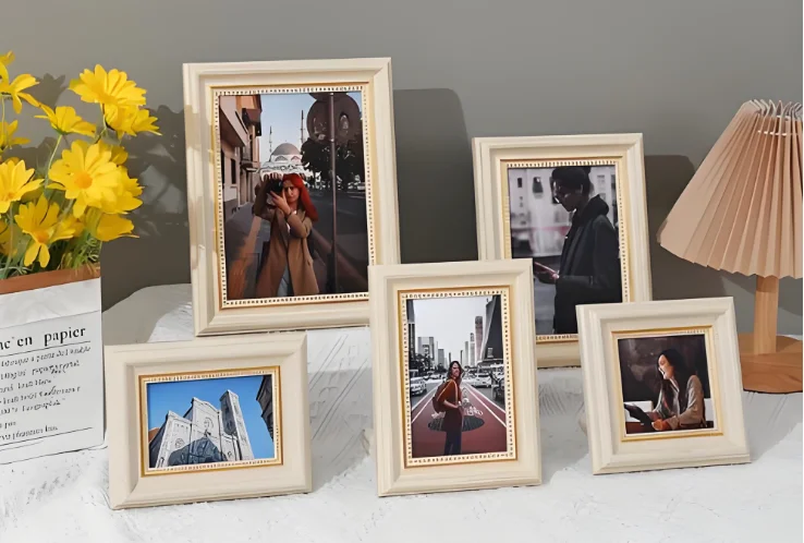 Versatile PS Plastic Photo Frames for Europe A collection of PS plastic photo frames in various intricate and modern styles