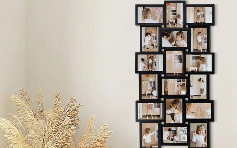 How to Choose Collage Picture Frames A collection of different collage picture frames