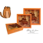 Customized MDF Wooden Storage Box Frame
