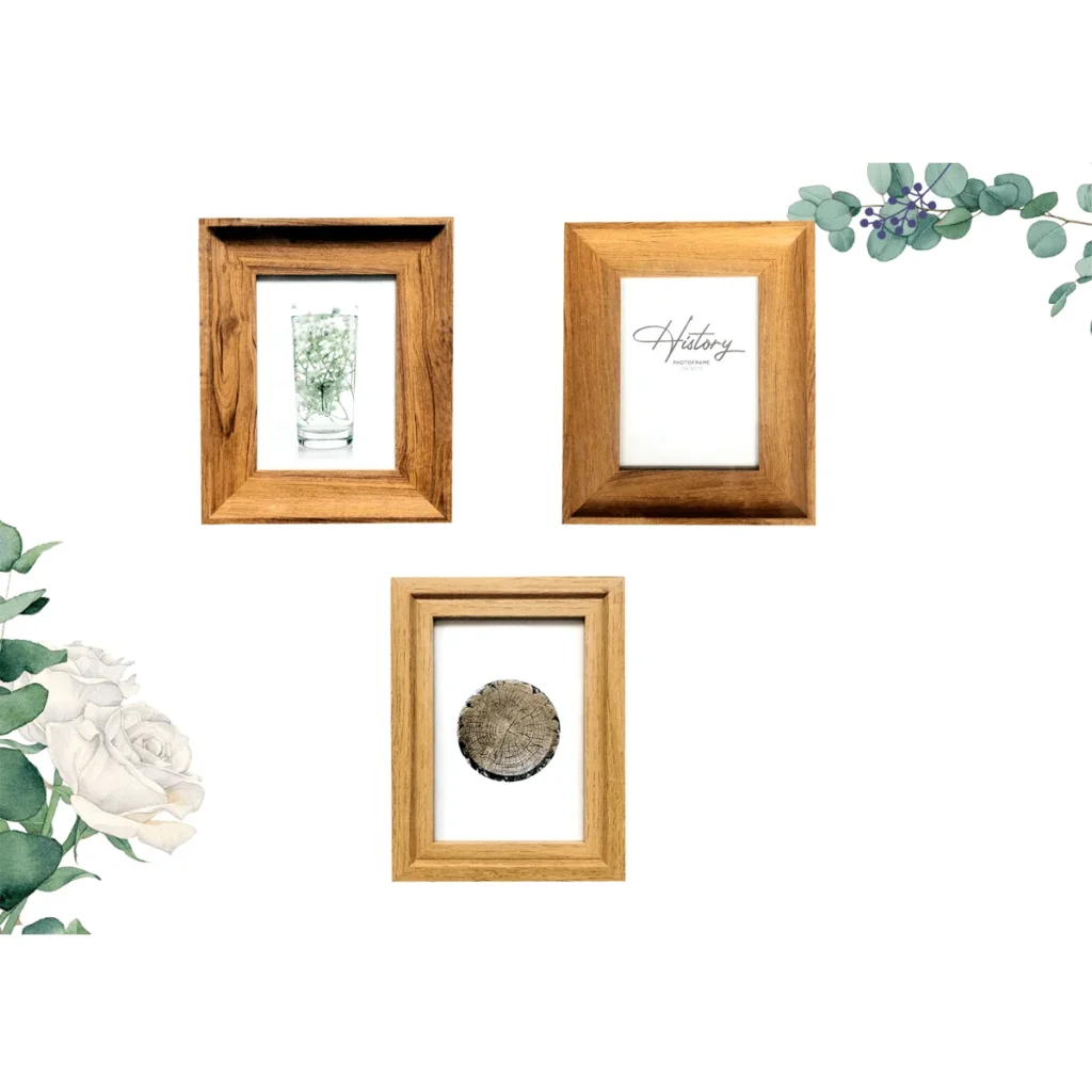 Brown MDF Wooden Gift Frame