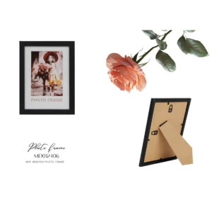 Black MDF Wooden Seasonal Frame