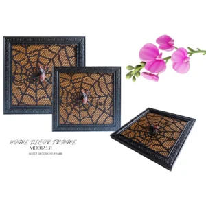 Black Rustic Plastic Display Decorative Frame