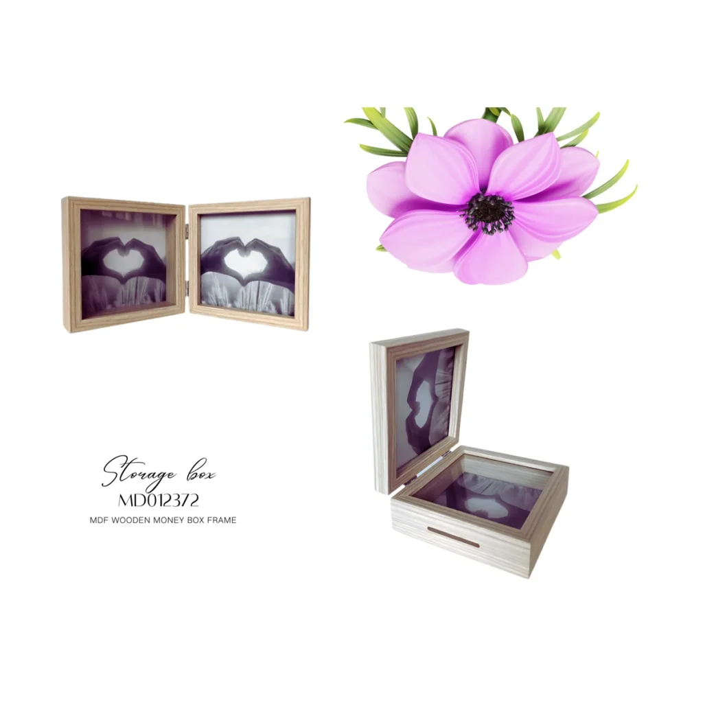 Large Rustic MDF Memory Picture Frame