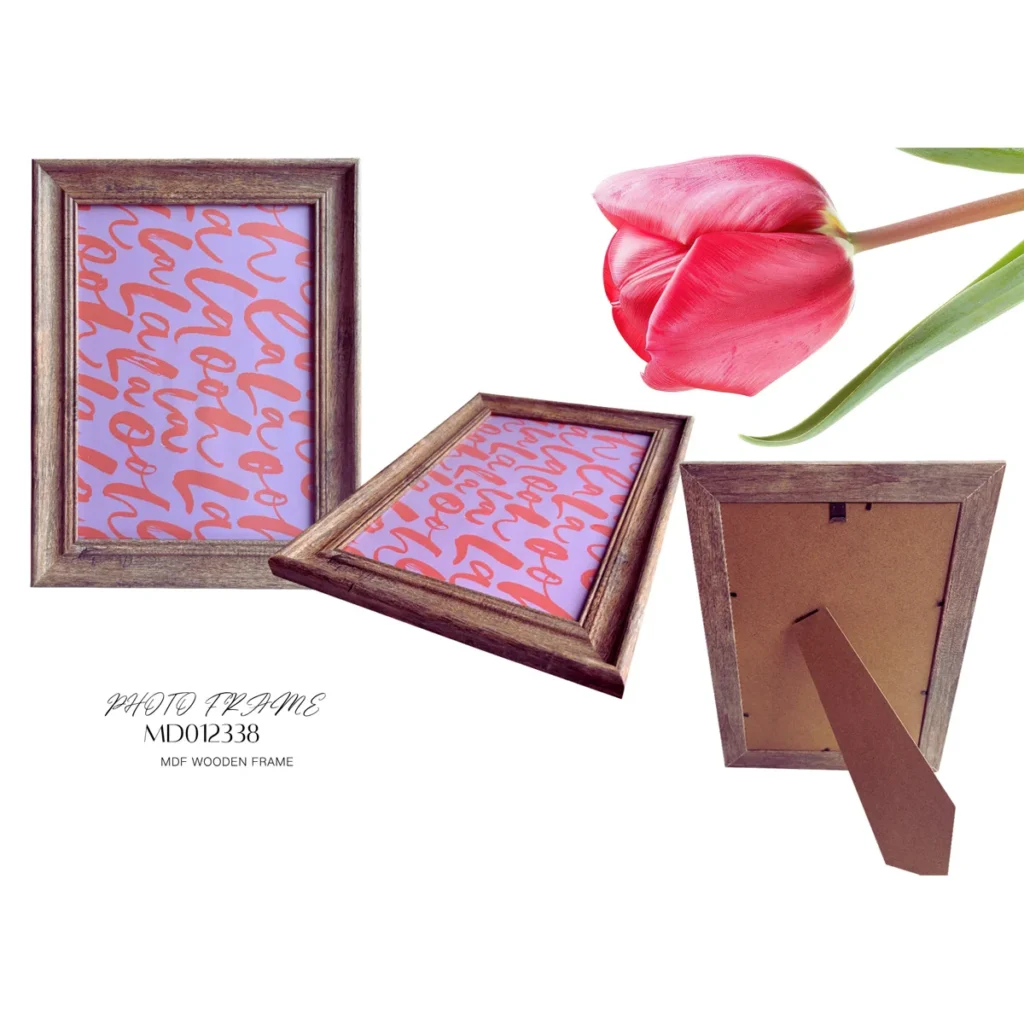 Wooden Oak MDF License Frame 20x30cm