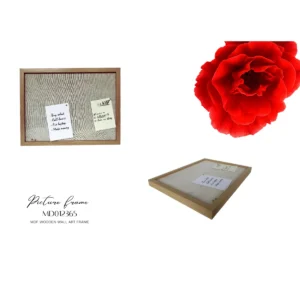 Wooden Framed Bulletin Message Board