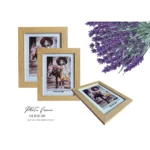 Golden Modern Plastic Frame 15x21cm