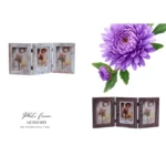 Narvik Triple Foldable Photo Frame with Hinge