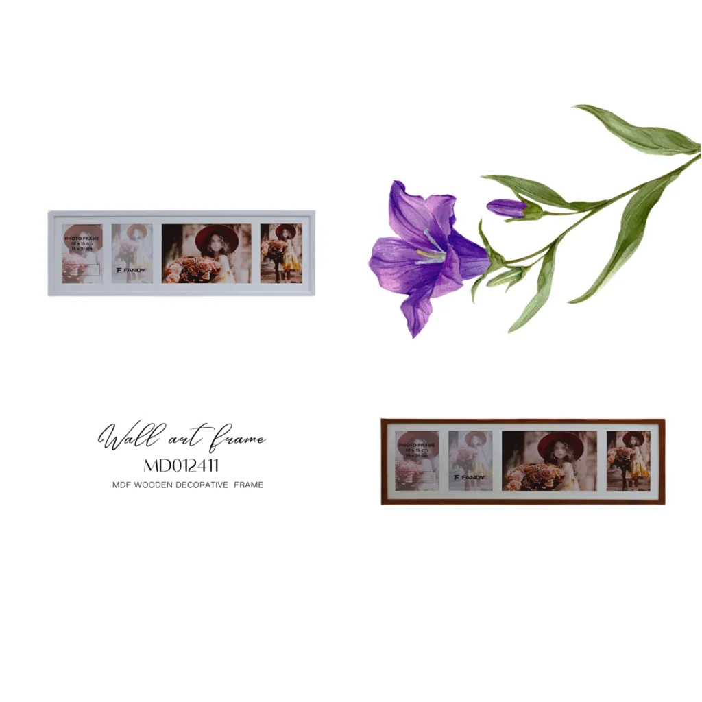 Large MDF Wooden Photo Collage Frame
