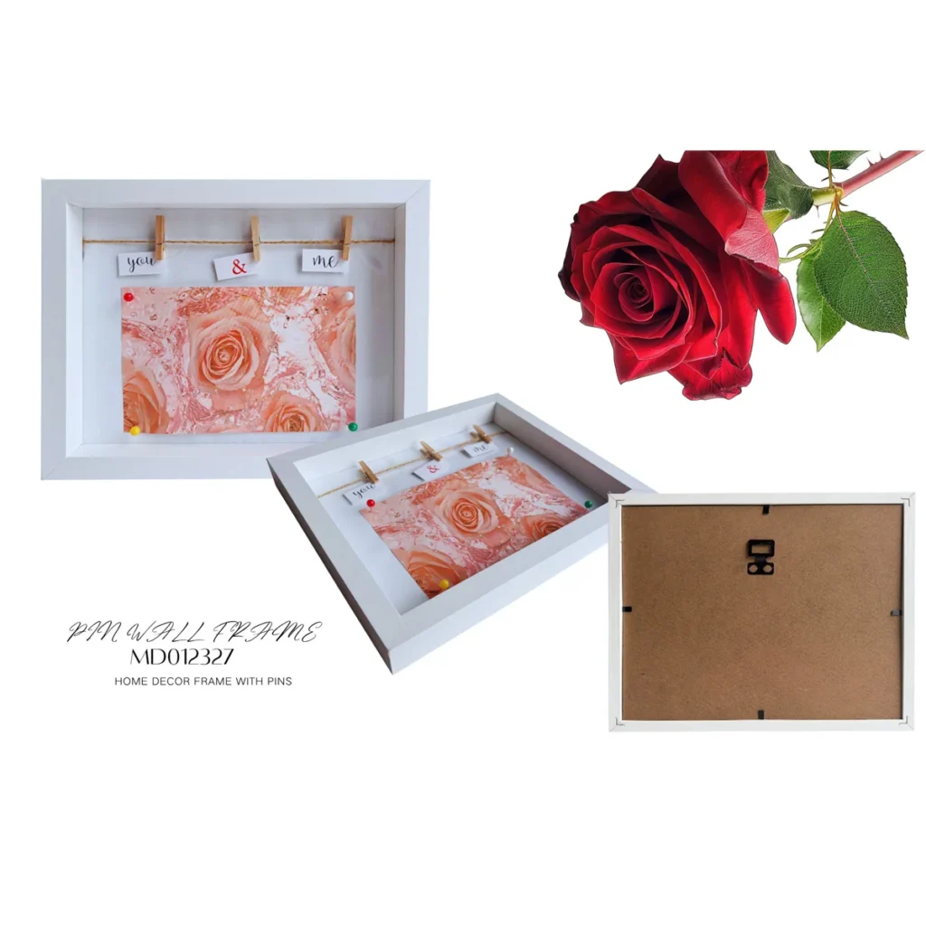 Small Wooden Peg Photo Frame 10x15cm