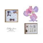 Brown 6 Photo Wall Multi Picture Frame