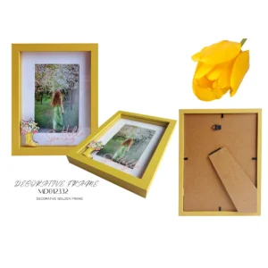 Golden Decorative Custom Photo Frame